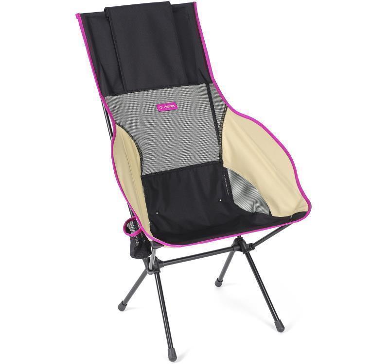 Savanna Chair - Black / Khaki / Purple Color Block 1