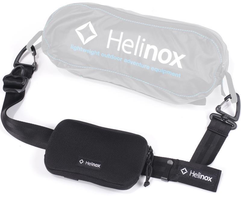 Shoulder Strap & Pouch - Black 1