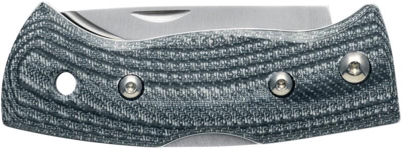 Berget 12C27 Knife - denim micarta 1