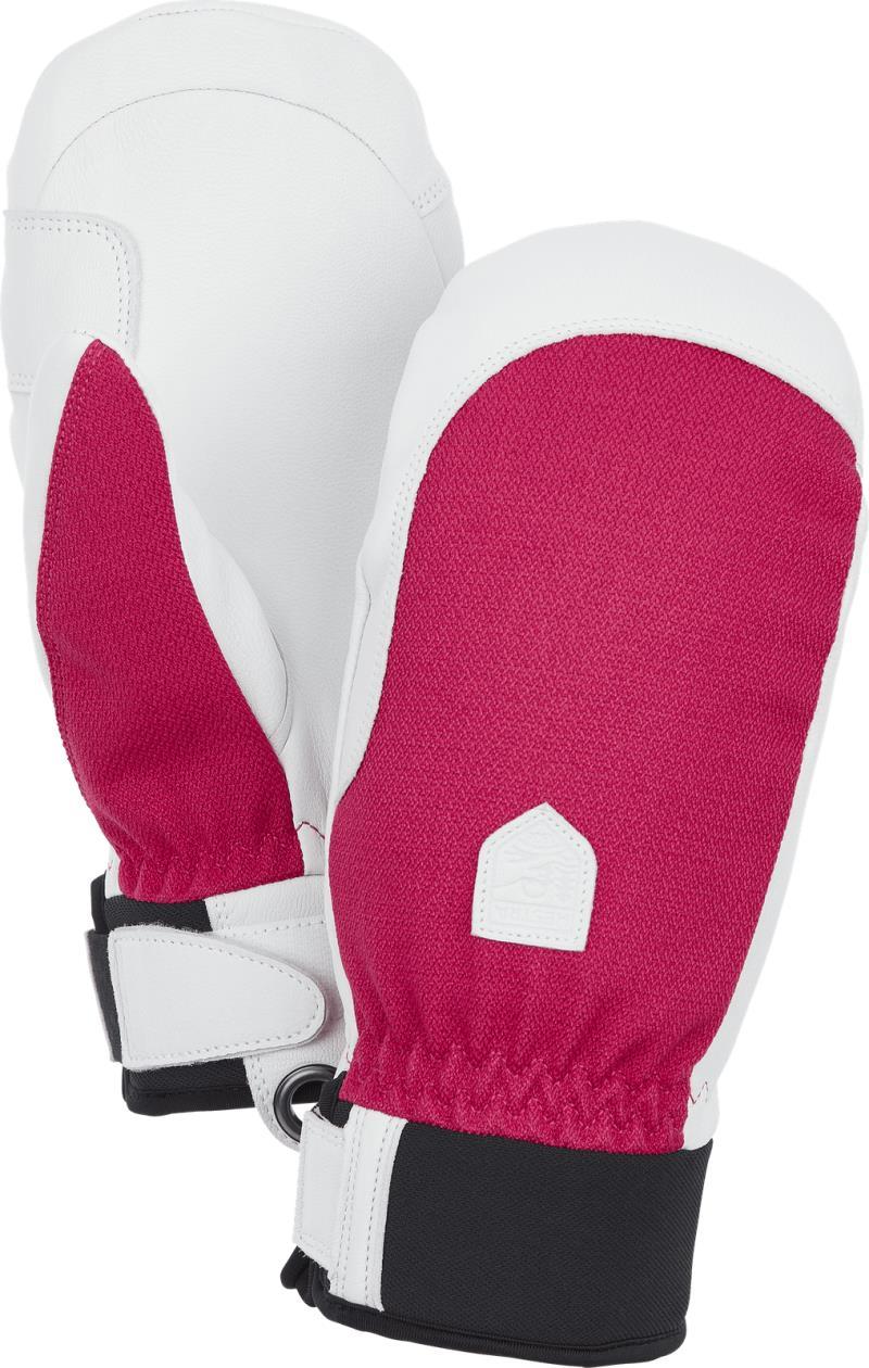 Army Leather Patrol Female Mitts - fuchsia 1