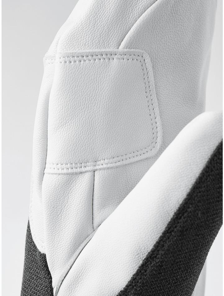 Army Leather Patrol Gauntlet Mitts - charcoal 1
