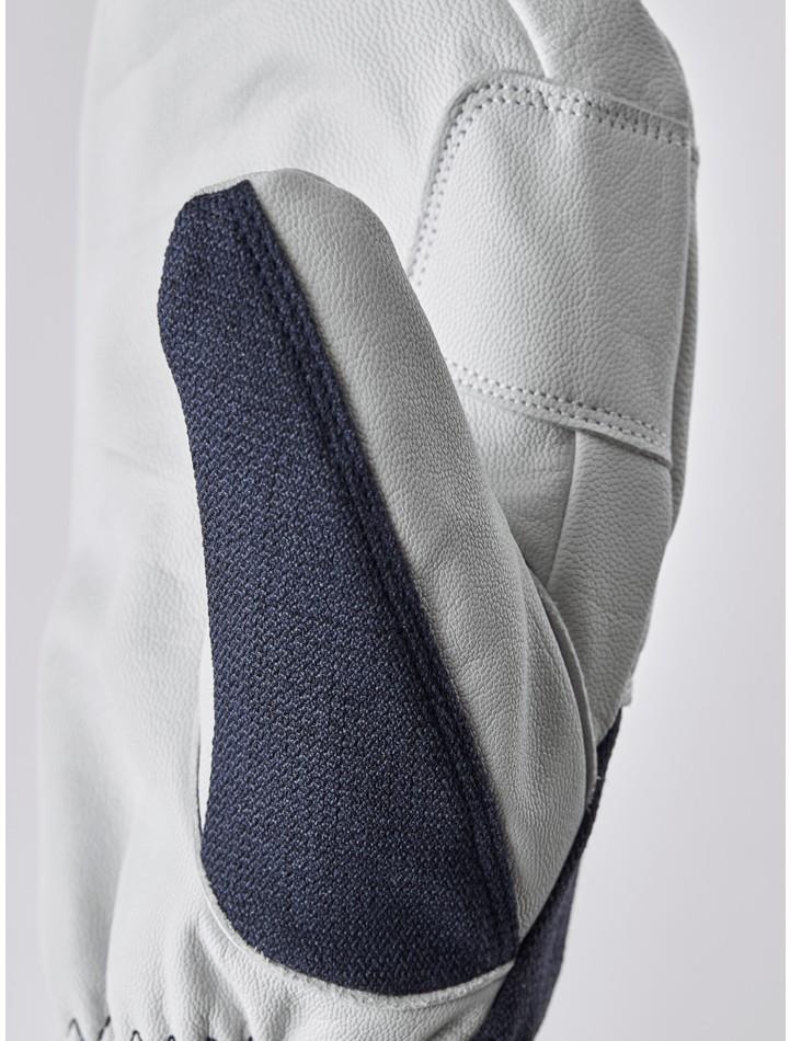 Army Leather Patrol Gauntlet Mitts - navy 1