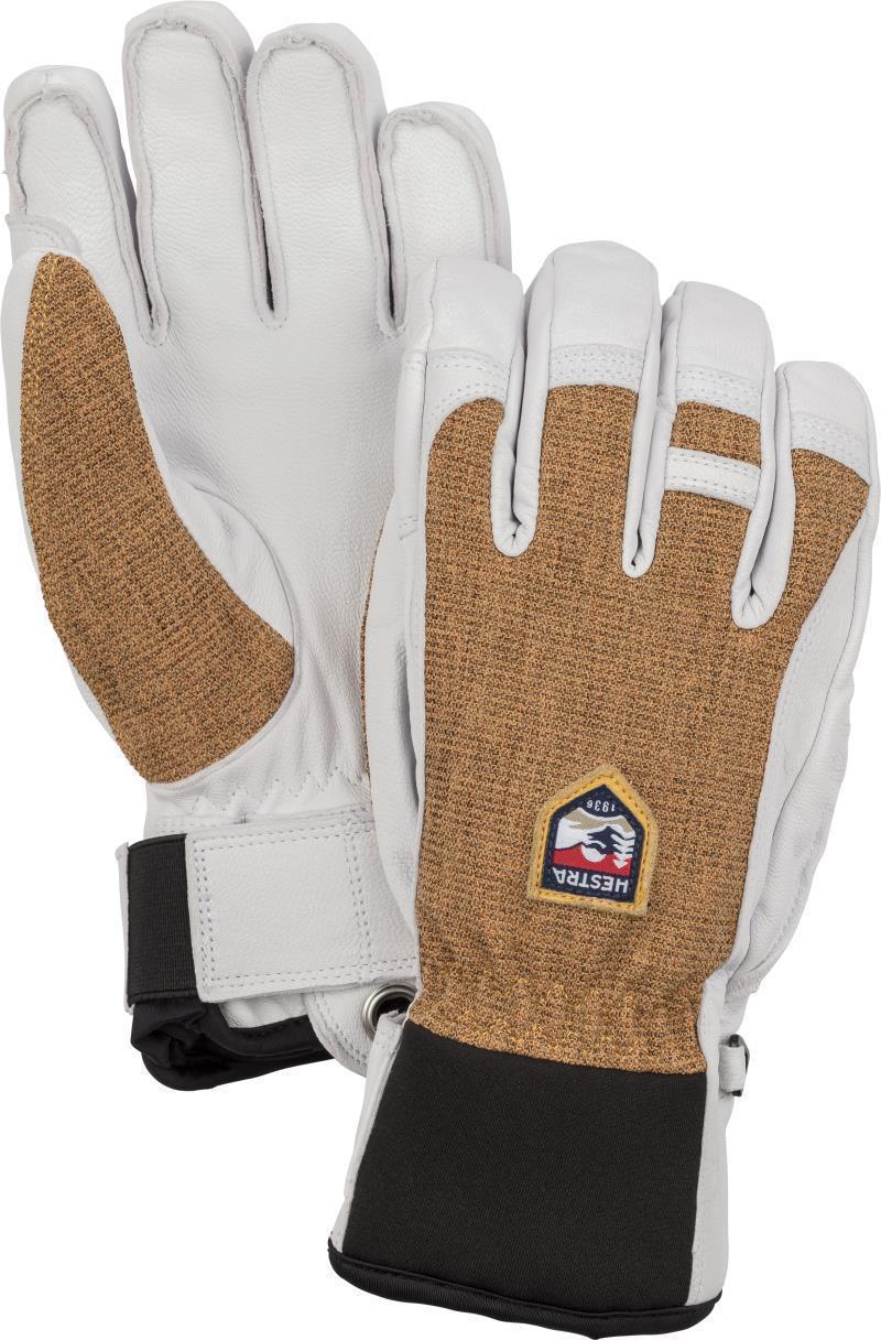 Army Leather Patrol Gloves - brown 1