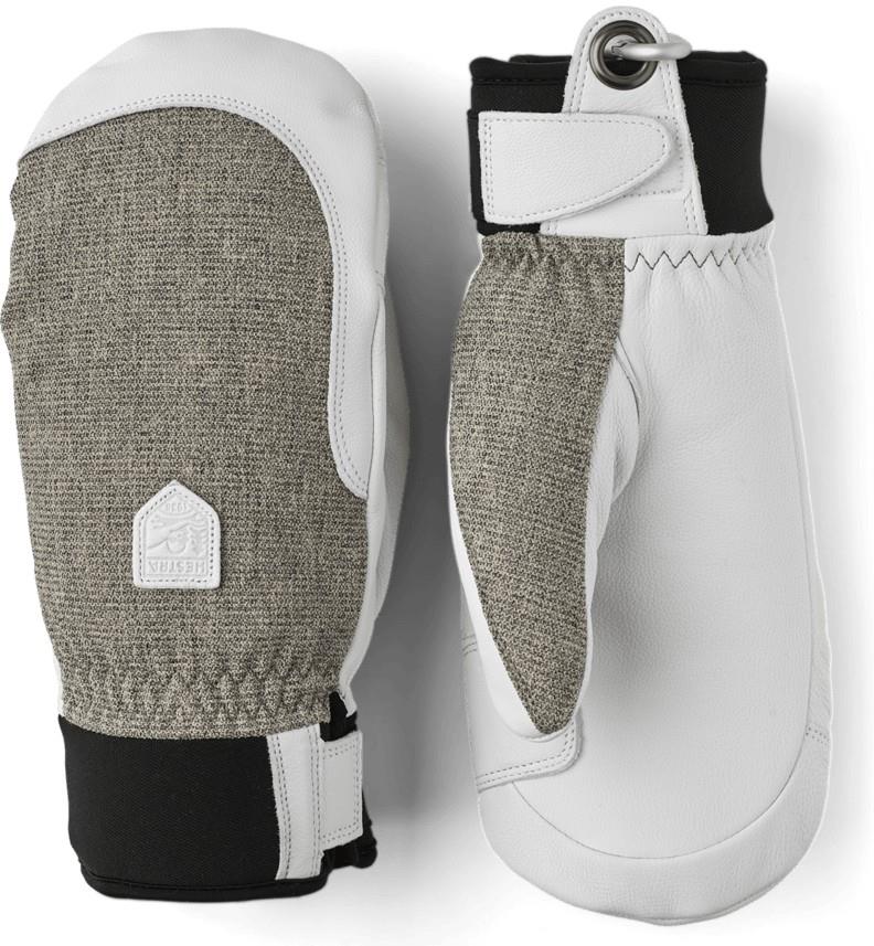 Army Leather Patrol Mitts - Womens - light grey 1