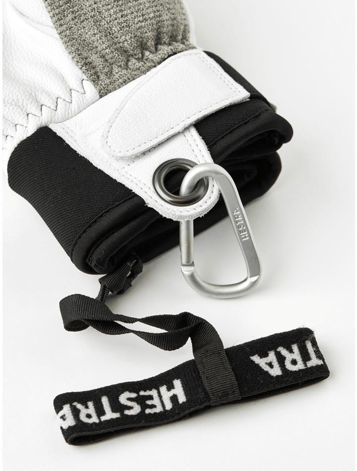Army Leather Patrol Mitts - Womens - light grey 1