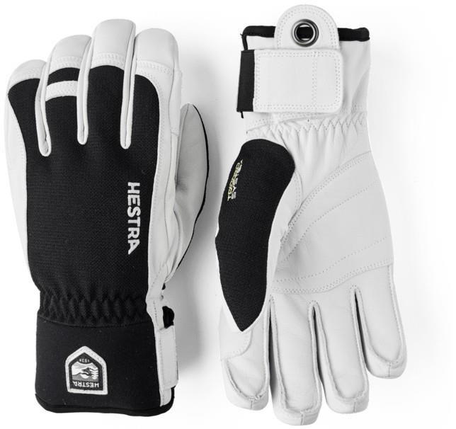 Army Leather Trigger Gloves - black 1