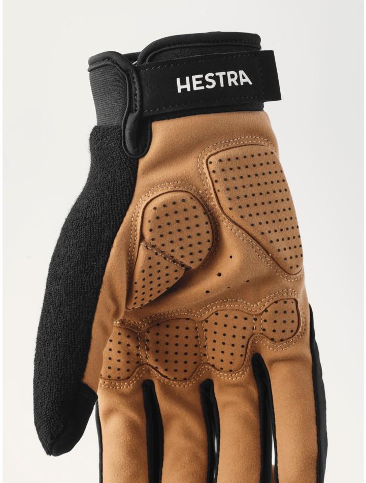 Bike Guard D3O Long 5-Finger Gloves - grey 1