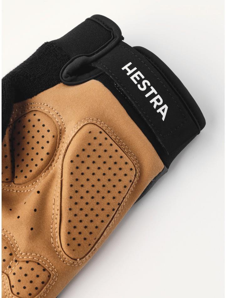 Bike Guard D3O Short 5-Finger Gloves - grey 1