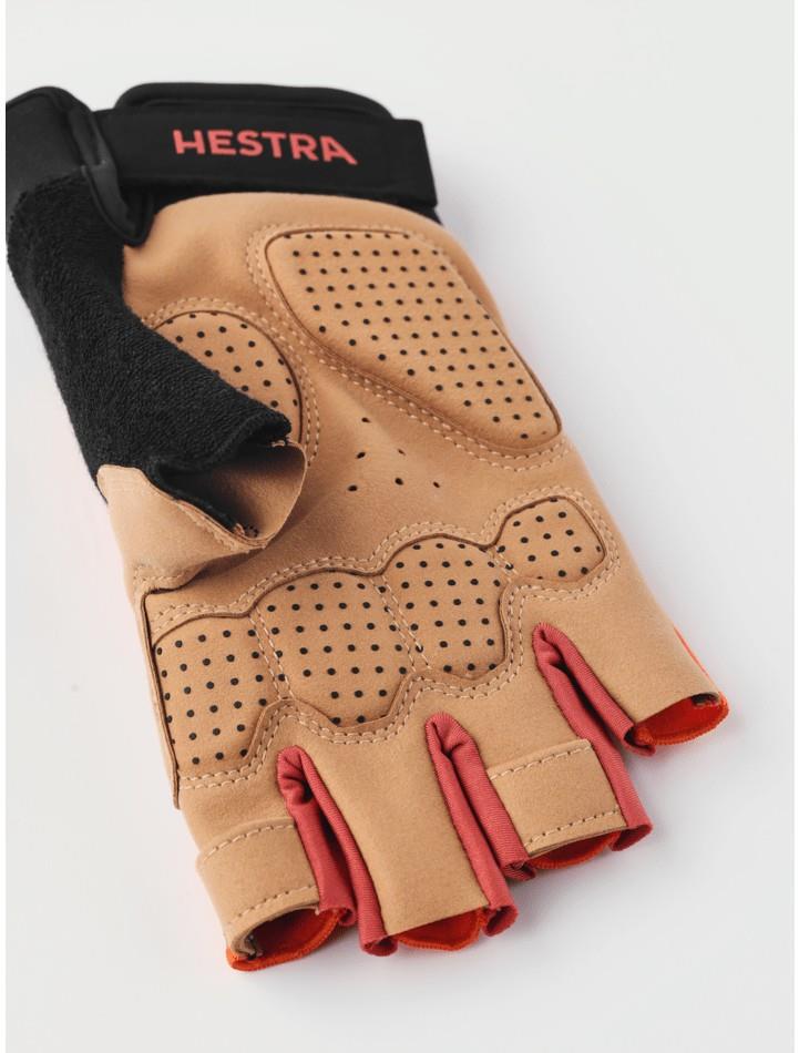 Bike Guard D3O Short 5-Finger Gloves - orange 1