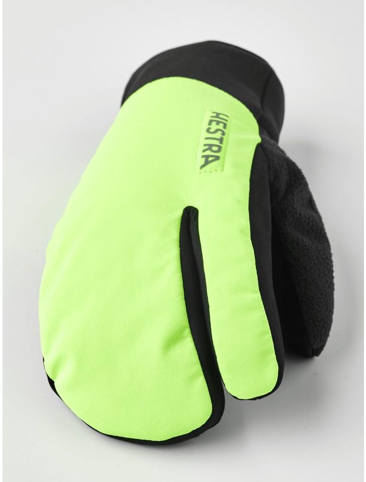 CZone Velo 3-Finger Mitts - hi-vis yellow 1