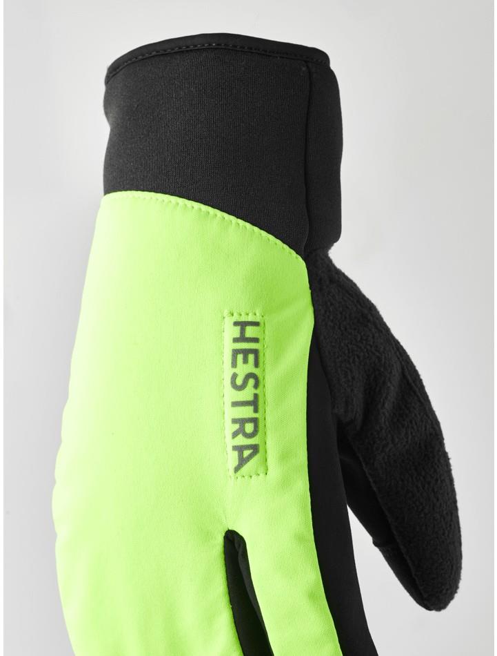 CZone Velo 3-Finger Mitts - hi-vis yellow 1