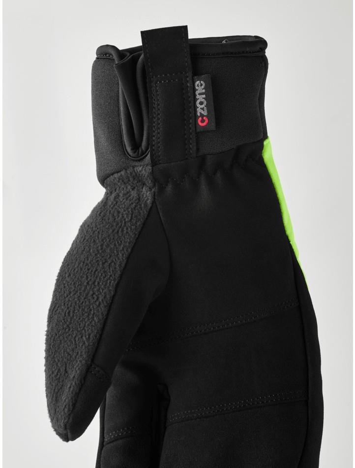 CZone Velo 3-Finger Mitts - hi-vis yellow 1