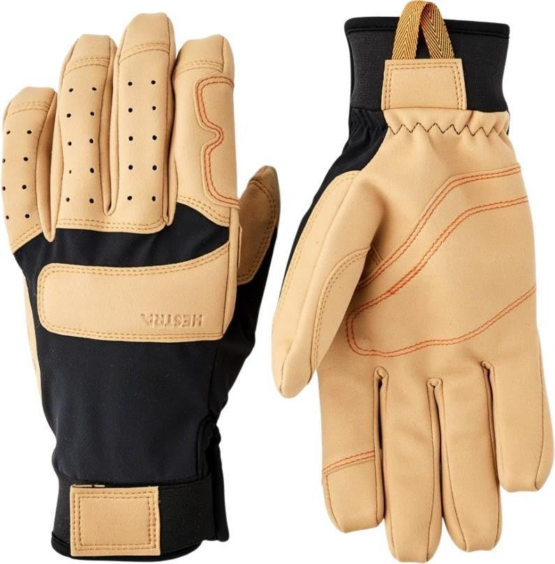 Climbers Duratan Long Gloves - black / tan 1