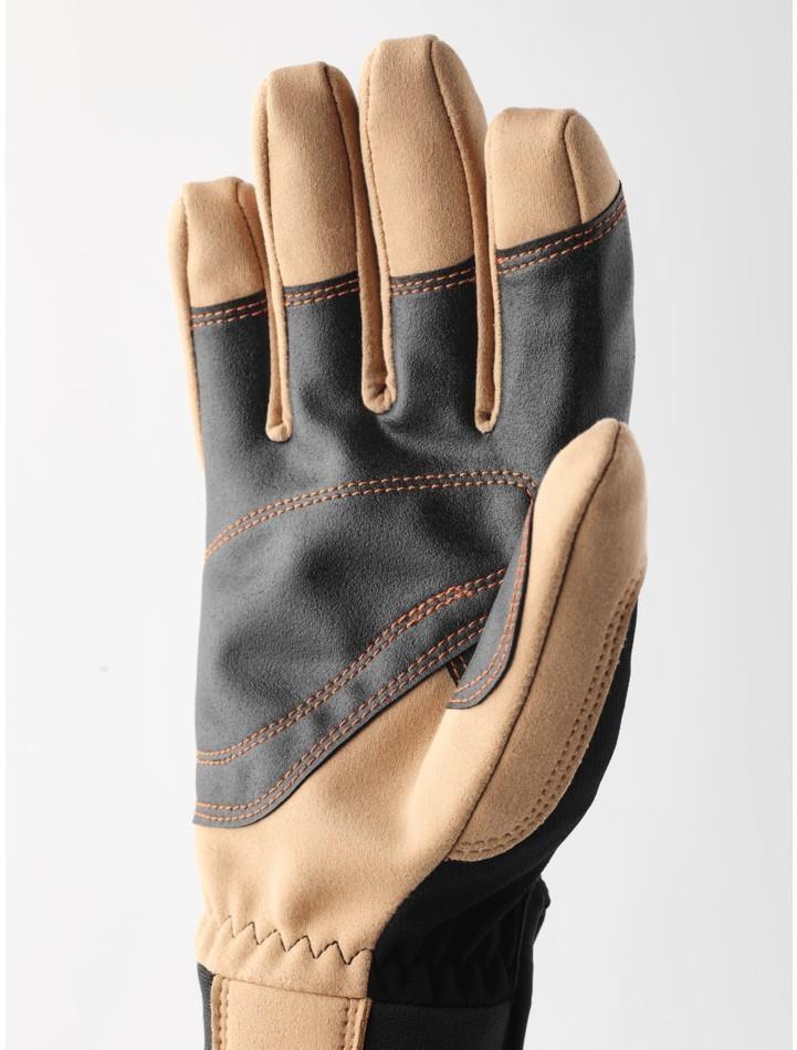 Climbers Liba Long Gloves - black / tan 1