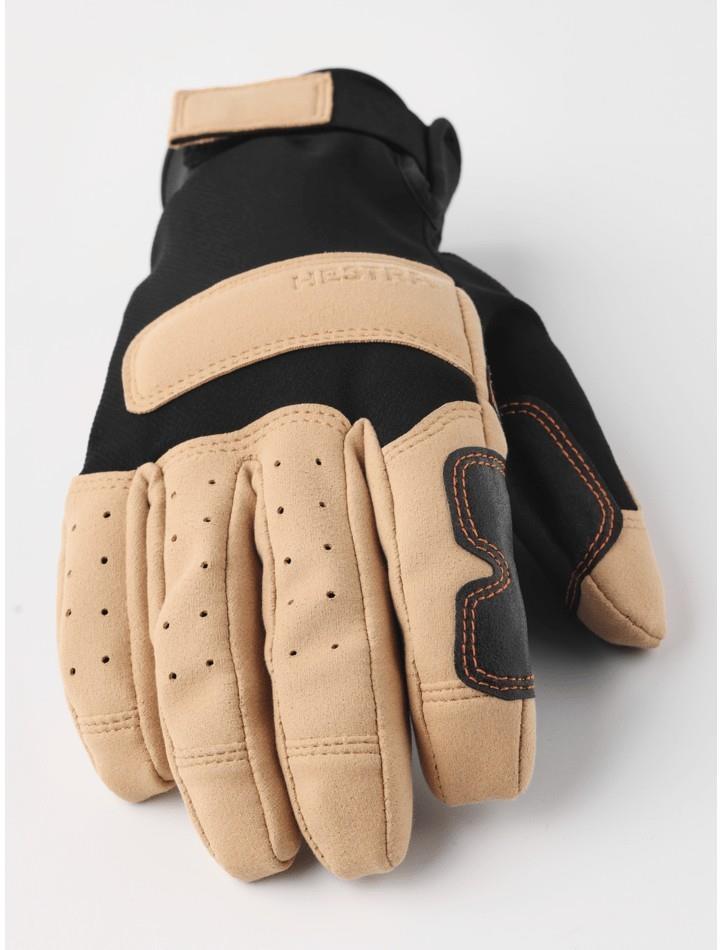 Climbers Liba Long Gloves - black / tan 1