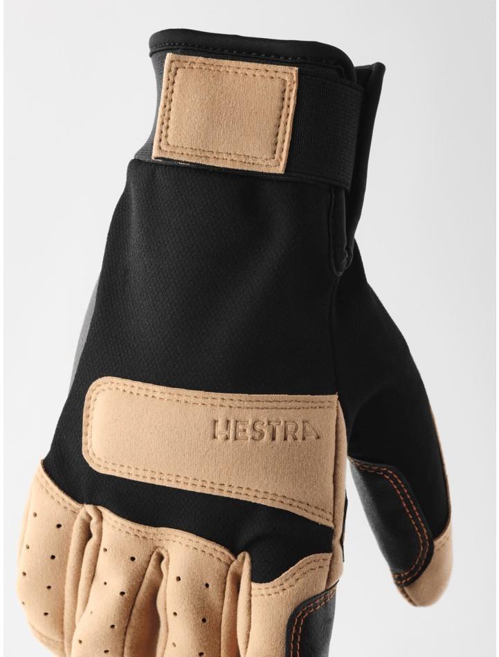 Climbers Liba Long Gloves - black / tan 1