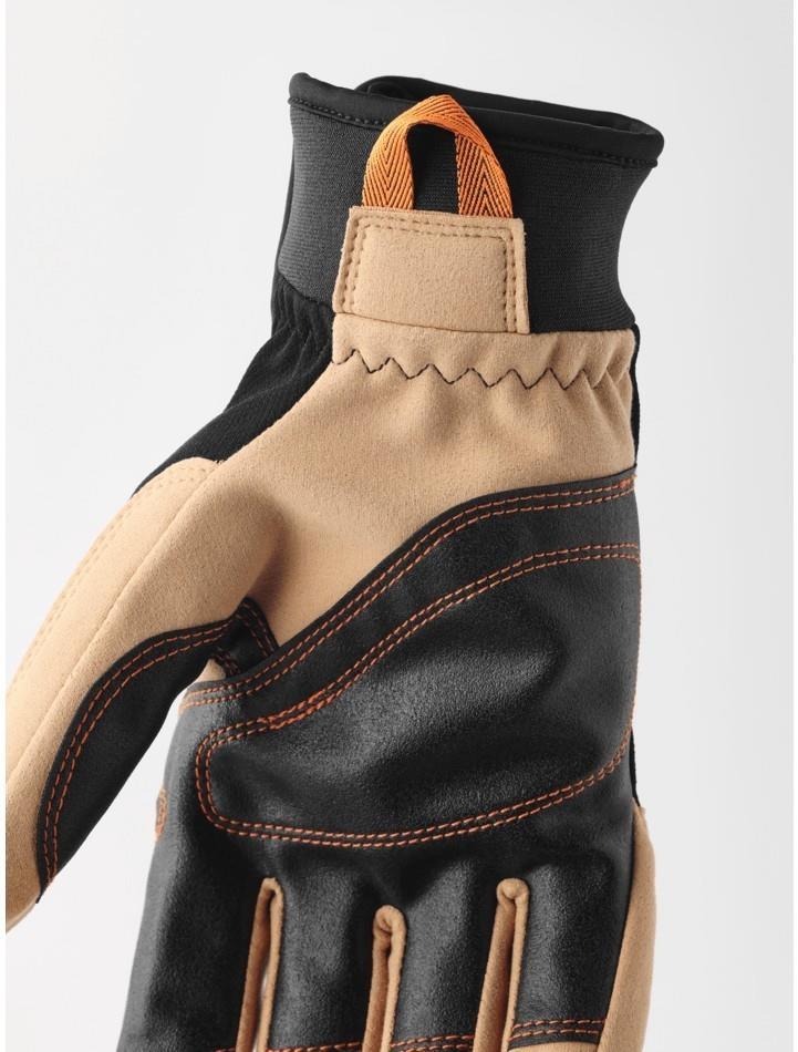 Climbers Liba Long Gloves - black / tan 1
