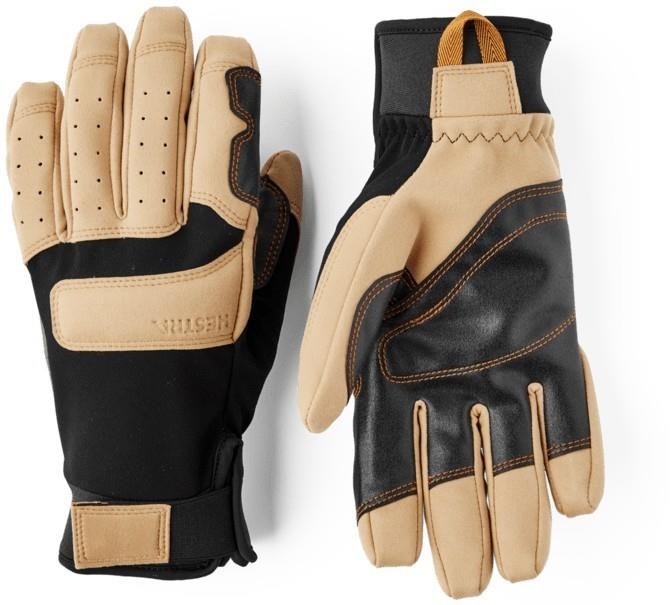 Climbers Liba Long Gloves - black / tan 1