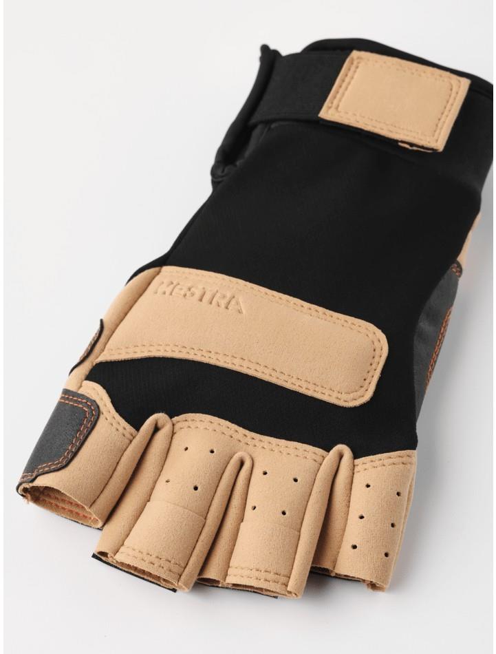Climbers Liba Short Gloves - black / tan 1