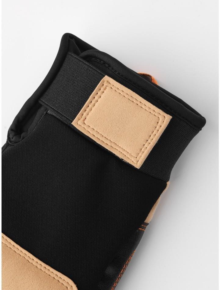 Climbers Liba Short Gloves - black / tan 1