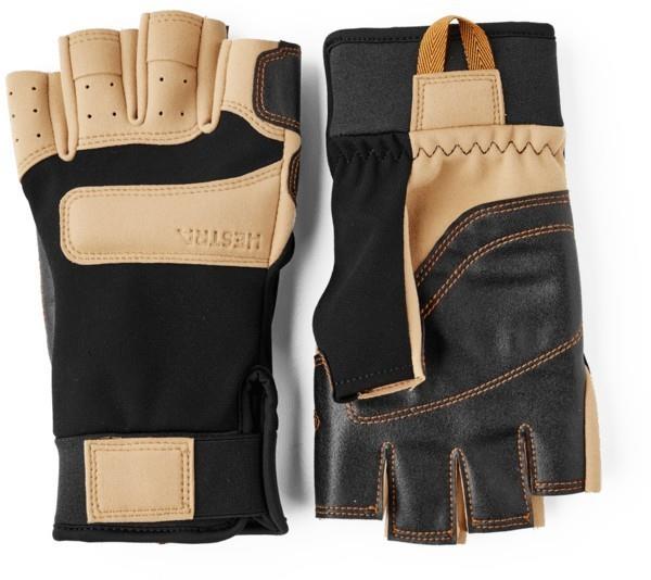 Climbers Liba Short Gloves - black / tan 1