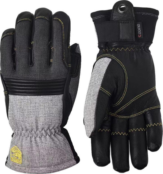 Couloir Gloves - Light Grey / Black 1
