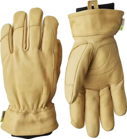 Cow Driver HD Insulated Work Gloves - tan 1