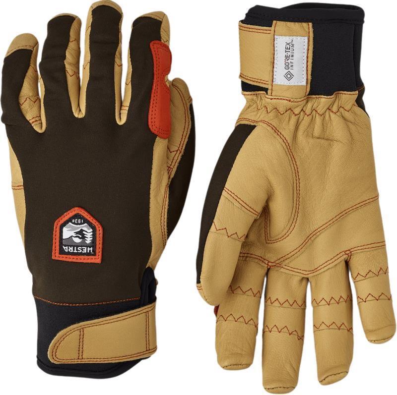 Ergo Grip Active Gloves - Dark Forest / Natural Brown 1