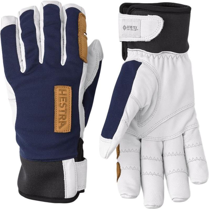 Ergo Grip Active Wool Terry Gloves - Navy / Off White 1