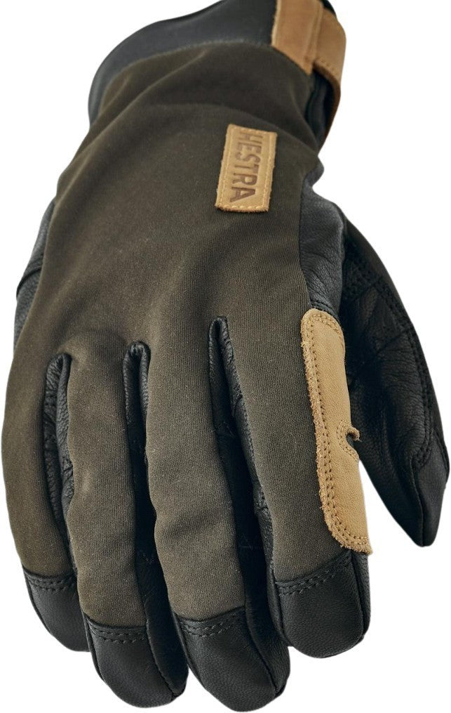 Ergo Grip Active Wool Terry Gloves - dark forest / black 1