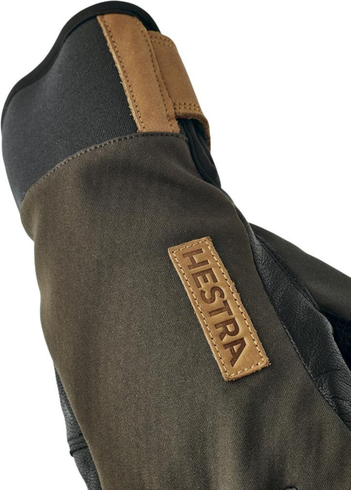 Ergo Grip Active Wool Terry Gloves - dark forest / black 1