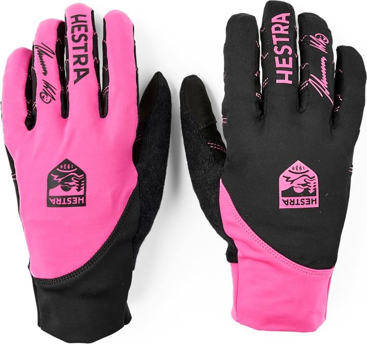 Ergo Grip Race Cut Gloves - black / orchid 1