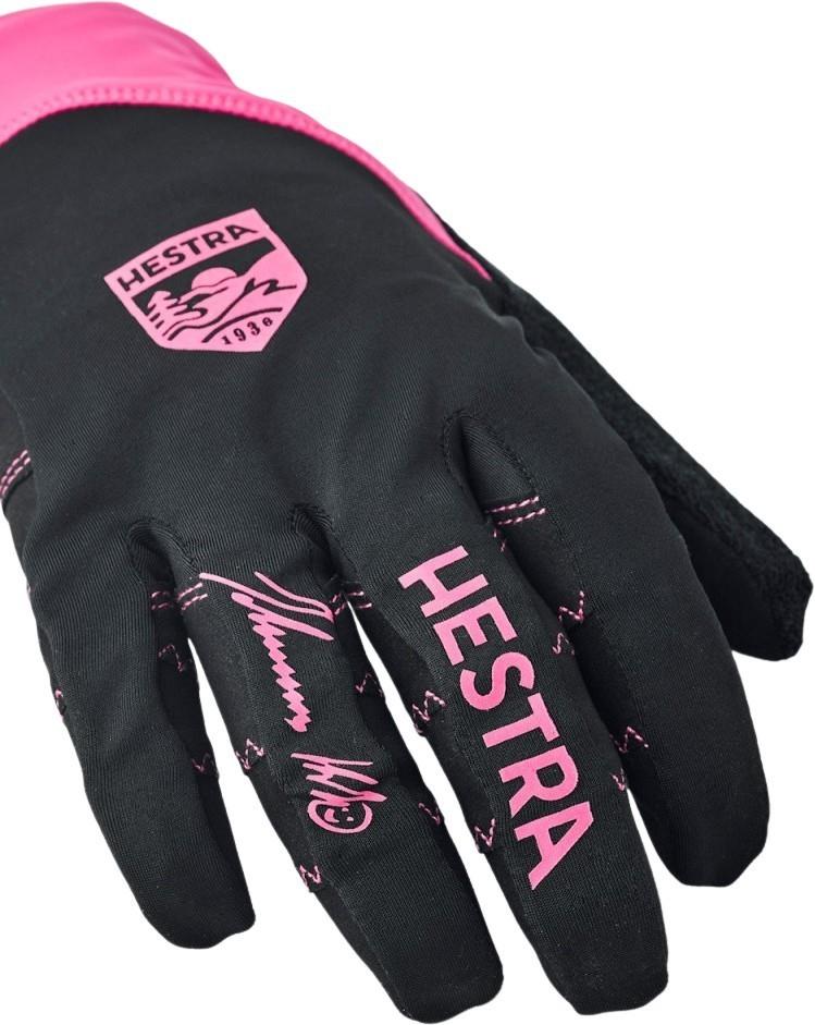 Ergo Grip Race Cut Gloves - black / orchid 1