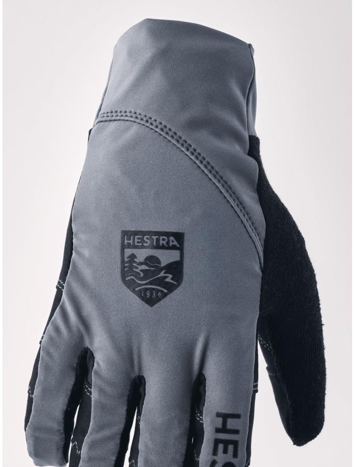 Ergo Grip Race Cut Gloves - grey / black 1