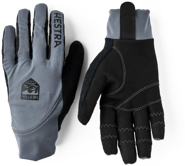 Ergo Grip Race Cut Gloves - grey / black 1