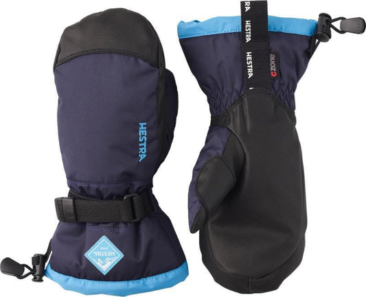 Gauntlet CZone Mitts - Junior - dark navy / turquoise 1