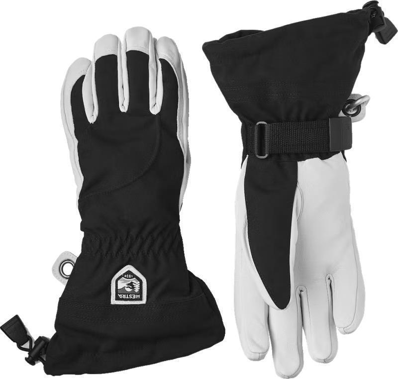 Heli Ski Gloves - Womens - black / off white 1