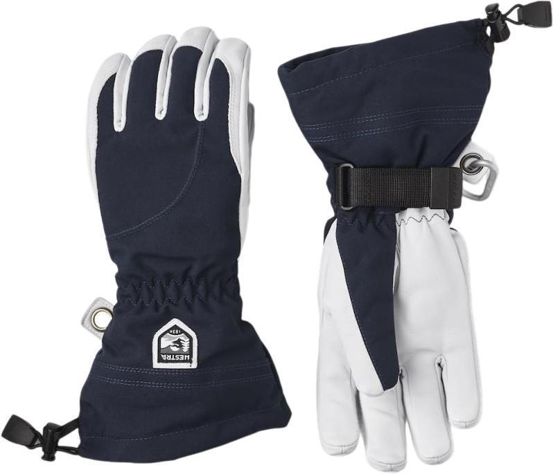 Heli Ski Gloves - Womens - navy / off white 1