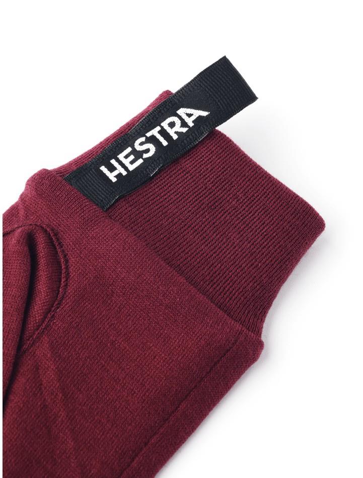 Merino Wool Arctive Glove Liner - bordeaux 1