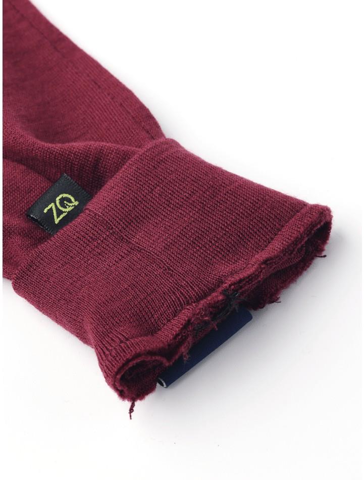 Merino Wool Arctive Glove Liner - bordeaux 1