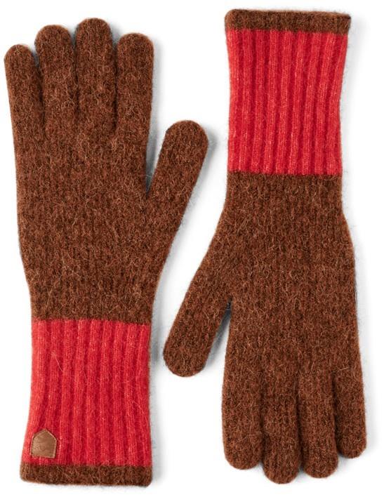 Moritz Gloves - Mens - camel / light red 1
