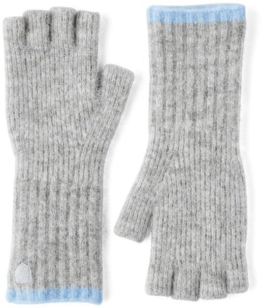 Moritz Half-Finger Gloves - Mens - grey 1