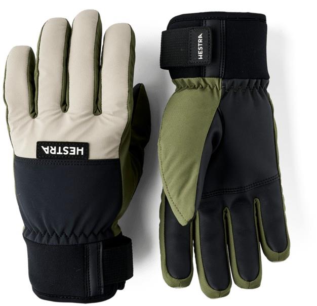 Orion Gloves - beige / olive 1