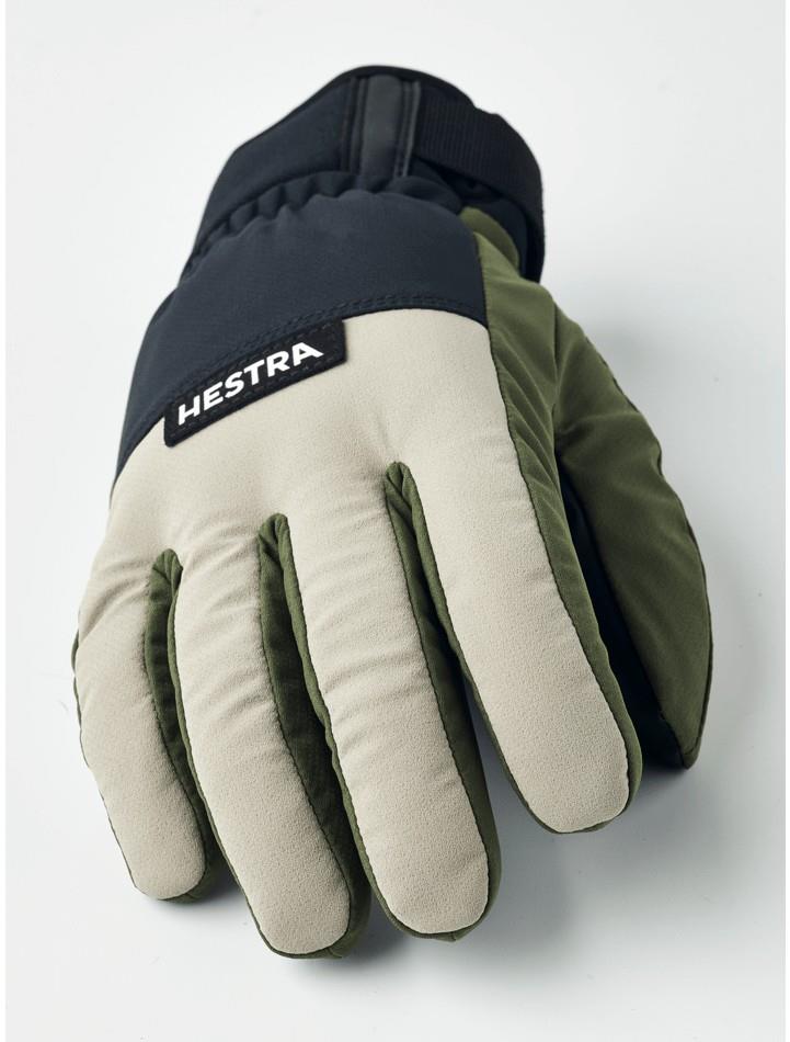 Orion Gloves - beige / olive 1