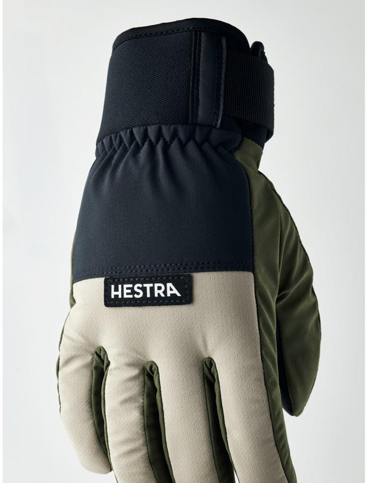 Orion Gloves - beige / olive 1