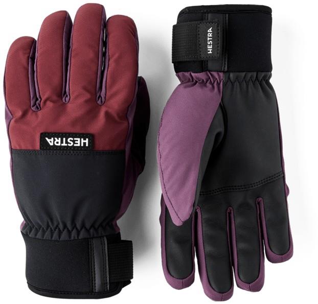 Orion Gloves - bordeaux / plum 1