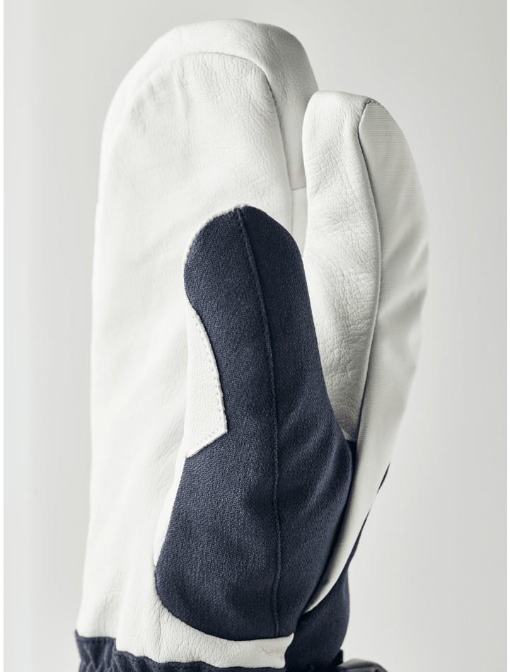 Powder Gauntlet 3-Finger - navy / off white 1