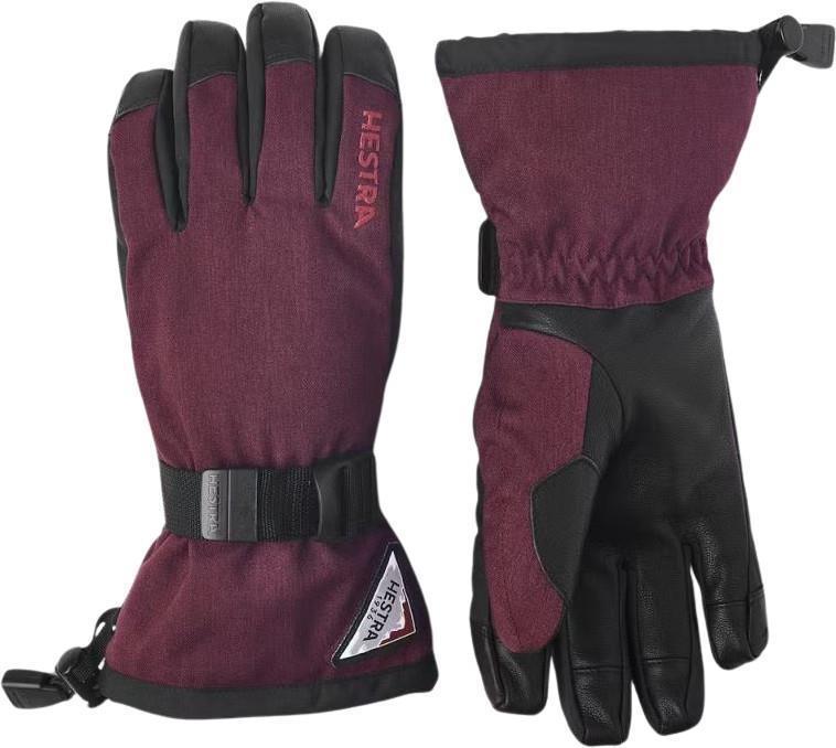 Powder Gauntlet Gloves - Bordeaux 1