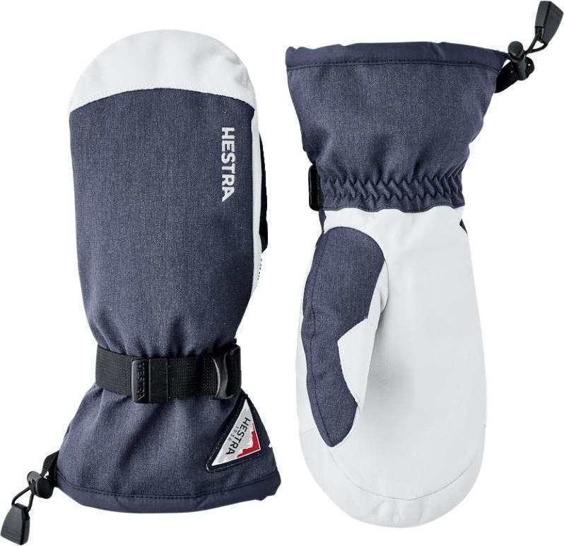 Powder Gauntlet Mitts - navy / off white 1