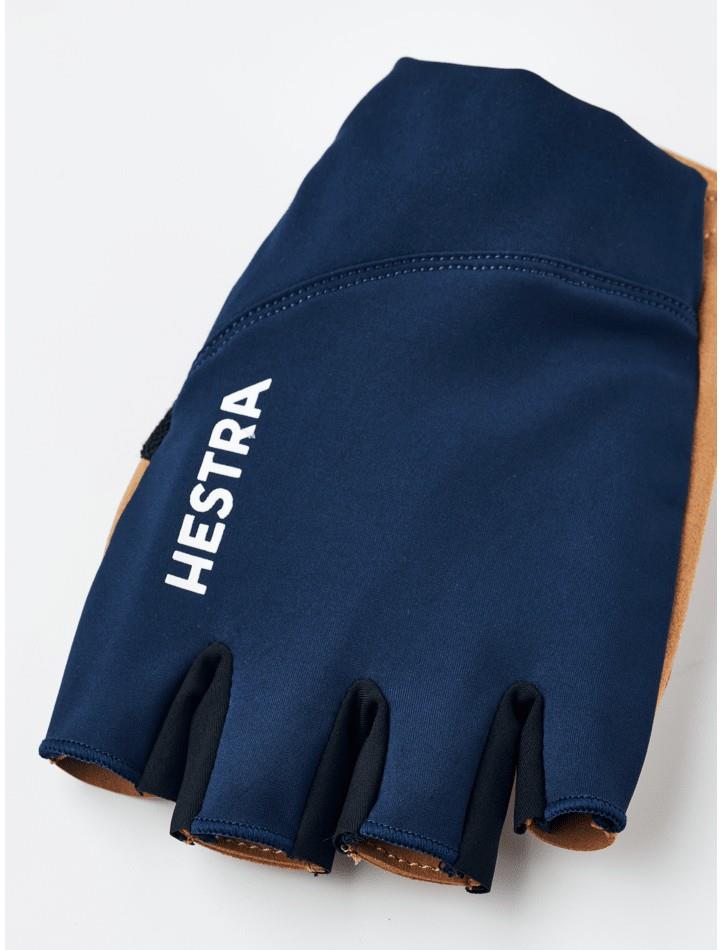 Spiro Short 5-Finger Gloves - navy / tan 1
